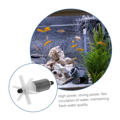 Happyyami Replacement Rotor Impeller for Submersible Pump Ideal for Fountain Pond Sump Aquarium Water Pump