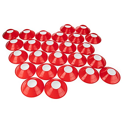 Champion Sports - color: Neon Red, size: 5 Inch Diameter