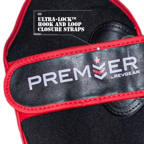 Revgear Premier Deluxe Shin Guard, Durable/Lightweight, MMA, Kickboxing - size: Large