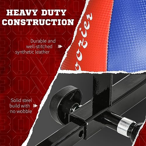 Soozier Adjustable Speed Bag Platform with 360-Degree Swivel 10'' Speedbag