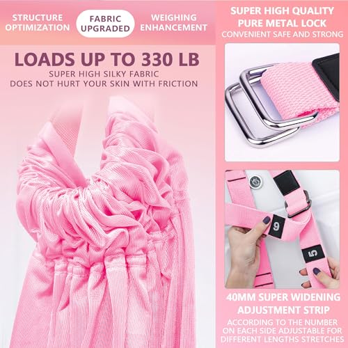 Leg Stretcher Strap, Adjustable Door Flexibility Trainer