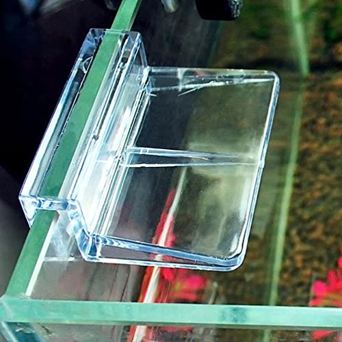 balacoo 10pcs Acrylic Fish Tank Cover Support Bracket Aquarium Holder Frame for Tanks for Fish Pets