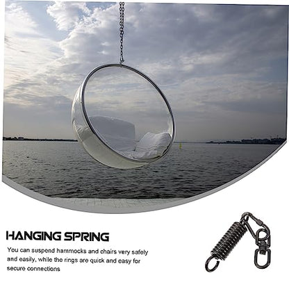 Hammock Spring Kit Carbon Steel Metal for Porch Outdoor Sandbag