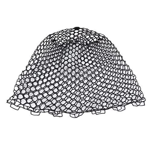 Replacement Fishing Net Deepened Soft Flexible Rubber Fishing Landing Mesh for Angler Flexible Dtrong Stro Replacement NetReplacement Landing NetRubber