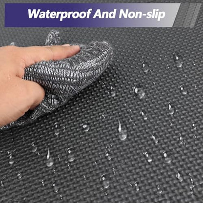 1/2 inch Thicked Gym Floor Mats (20 Sq Ft), 20 Tiles 12.6X12.6in High Density EVA Foam Gym Flooring for Home Gym, Weightlifting, Kids Play Area, Non-Slip, Free Splicing. - size: 20 Sq Ft(20 Tiles)