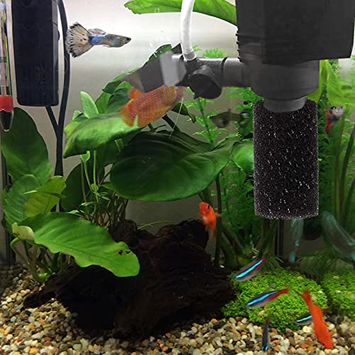 4PCS Pre-Filter Foam Sponge Roll Aquarium Filter Intake Cover for Aquarium Fish Tank (Small)
