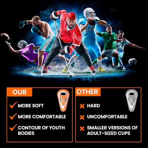 DRSPORTS Flex Cup D3O Impact Shield, Men’s Athletic Cup with Ergonomic Comfort, Groin Protector for Football, MMA, Boxing, Rugby and Baseball, Sports Protective Cup for High-Contact Training (XS–XL) - size: X-Large