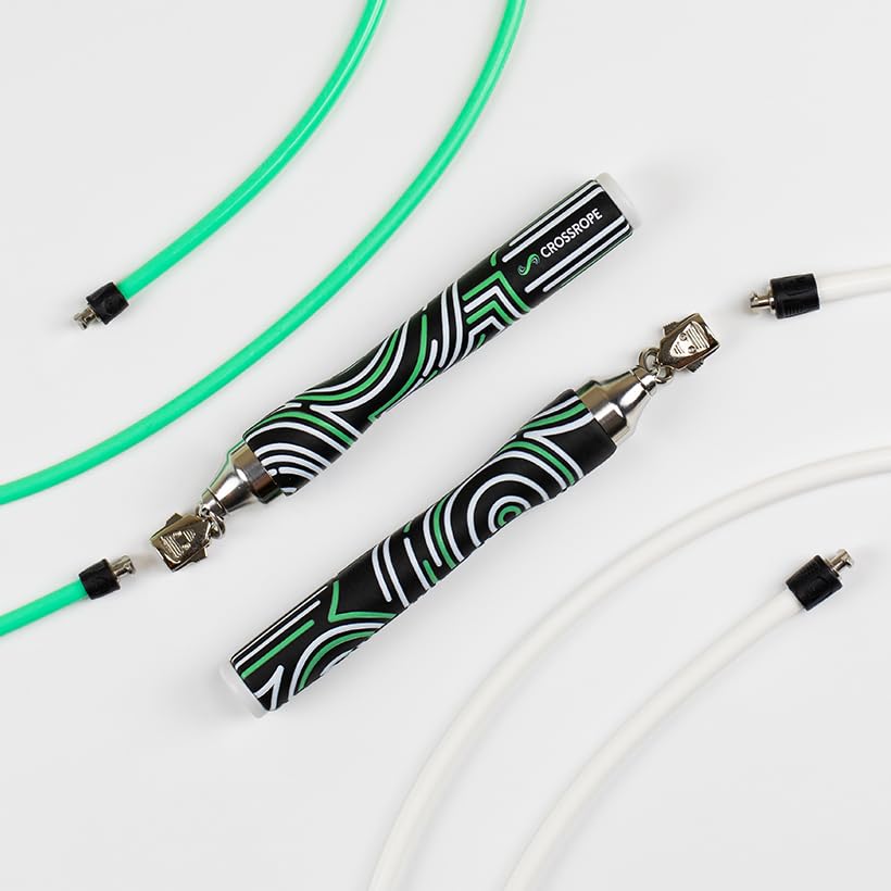 Crossrope Get Lean Weighted Jump Rope Set for Weight Loss - size: Small, style: 2023 Edition