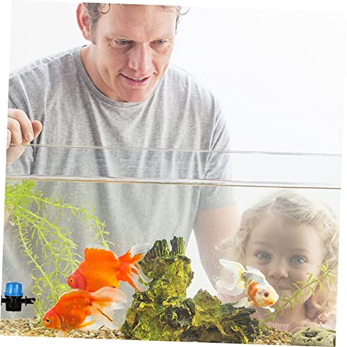Adjustable Aquarium Hose Kit with Tubing Connectors for Flow Control Soft Silicone for Fish Tank Applications