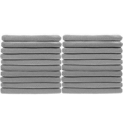 Peicees 20 Pack Microfiber Neck Cooling Towels Sports Sweat Towels Sweat Headband for Travel Beach Swimming Camping Climbing Gym Yoga Workout Backpacking, Gray