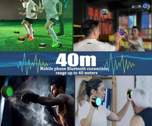 Reaction Training Lights Improves Reaction Speed and Agility，Reaction Training for Thletes, Trainers, Coaches, Fitness Trainers, Physical Educators,Physical Therapy - style: 6 pack