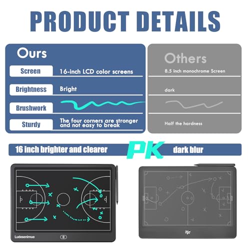 16 inch Electronic Basketball Coaching Board
