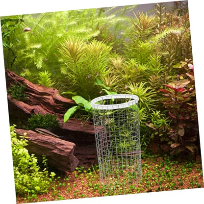 SUPVOX Fish Spawning Cone Grid Iron Breeding Bucket for Angelfish Shrimp Easy Aquarium Decoration Fish Tank Isolation Net