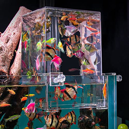 Fish Breeder Box for Fishtank Acclimation Hatchery Incubator Landscaping Aquarium Tank Incubator