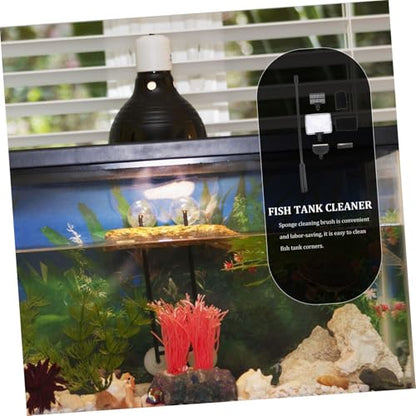 Balacoo 1set Fish Tank Cleaning Tools Aquarium Brush for Scrubbing Easy Install and Detach Multi-Functional Aquarium Cleaning Accessories