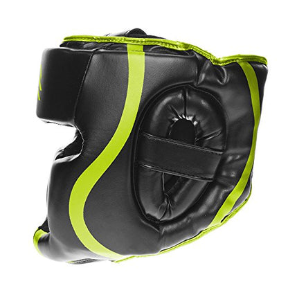 Sanabul Essential Boxing Headgear for Men & Women, Muay Thai MMA Headgear with Protective Padding, Full Face Coverage for Sparring Training