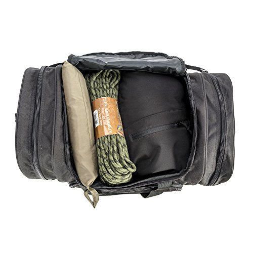Gym Duffel Bag for Men Sports Duffel Bag with Shoe Compartment (BLACK-Model A) - color: BLACK-Model A