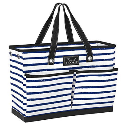SCOUT Ben Pocket Tote - Multi-use with breakway zipper - color: Ship Shape