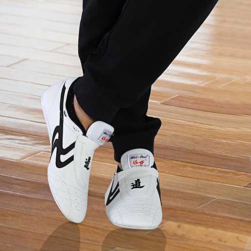 VGEBY1 6 Sizes Taekwondo Lightweight Shoes Boxing Kung fu Taichi Sports for Adults - size: 37