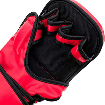 UFC 8oz MMA Sparring Gloves - color: Red, size: Small-Medium