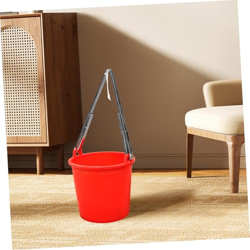POPETPOP Stainless Steel Bucket Holder for Farming and Fishing Heat-Resistant Clip for Water Buckets and Aquarium Use Sturdy Anti-Scalding Attachment for Horse Supply
