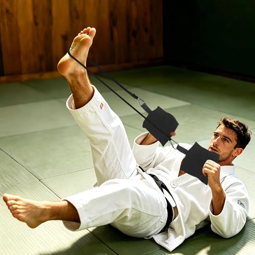 Jiu Jitsu Grip Trainer Simulating - Gi-BJJ Resistance Bands Kit, Grip Endurance Training for Judo, Wrestling Kimono
