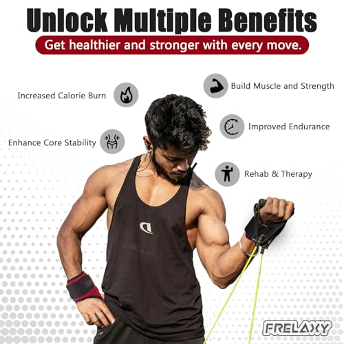 Frelaxy Wrist Weights with Thumb Loops for Men Women (Pair) - color: Red, size: 3 lbs x 2
