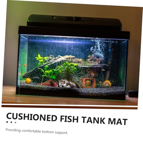 Nonslip Fish Tank Pad Thickened Aquarium Cushioning Mat for Water Absorption Heat Preservation Material for Fish Tanks Protects Integrity of Aquariums