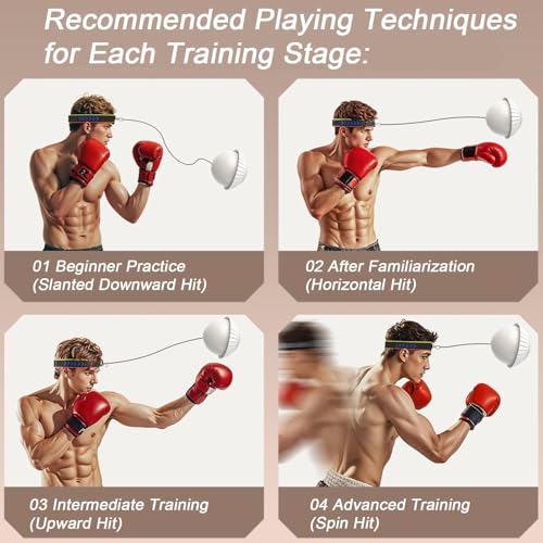 Boxing Ball Adjustable Fun Punching Toys - color: White