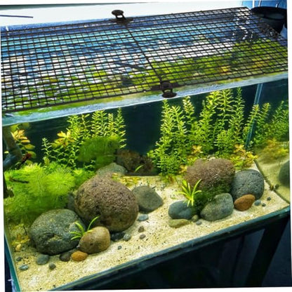 Abaodam 4Pcs Aquarium Divider Grid Panels Plastic Separator for Fish Tanks Prevents Fish Escaping Easy to Install Sturdy Construction for Various Tank