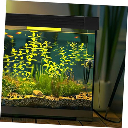 COLLBATH 1set Edge Protector Guard for Fish Tank Glass Aquarium Edge Strip Easy to Install Aesthetics Convenient Design for Clean and Tidy Aquariums