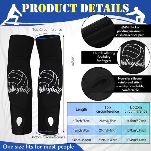 Yinder 4 Pcs Volleyball Accessories - color: Black, size: Medium