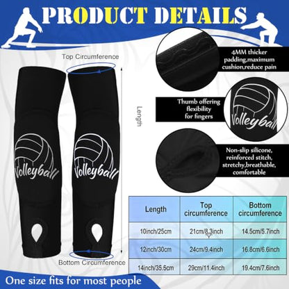 Yinder 4 Pcs Volleyball Accessories - color: Black, size: Medium