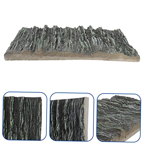 Happyyami 1pc Vertical Grain Aquarium Background Board Terrarium Backdrop for Reptile Tanks No Bad Smell Chic Decorative Landscape for Fish Tanks Living Room Decor