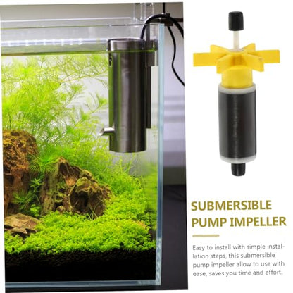 Holibanna Submersible Pump Impeller Replacement Magnet Rotor for Efficient Aquarium Use Easy Installation Versatile Water Pump Parts for Fish Tank and Hydroponics