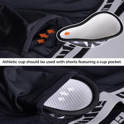 COOLOMG Soft Athletic Cup Youth Adult Baseball Softball Football - size: Small