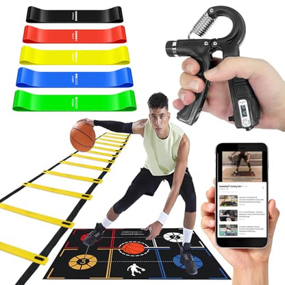 Basketball Training Equipment, Practice Training Mat, Dribble Trainer