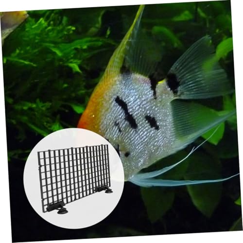 1 Set Plastic Fish Tank Divider Aquarium Grid Board for Fish Separation Easy Installation Sturdy Abs Material Filtration Grid Design for Cleaner Water