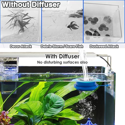 Aquariums Water Flows Controller Silicones Adjustable Arm for Easy Water Change and Levels Management in Fish Tanks Universals Fish Tanks Controller