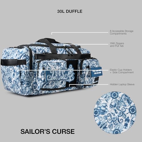 WOLFpak 30L Perfect Duffle Bag - Sports Tactical Gym Bag (Sailor's Curse) - color: Sailor's Curse