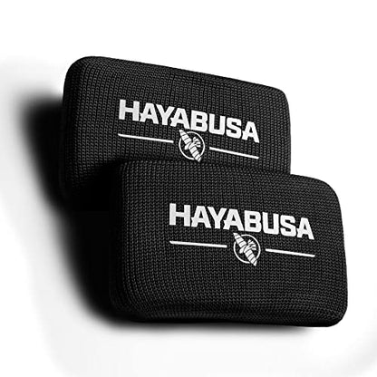 Hayabusa Boxing Knuckle Guards - color: Black, size: Small-Medium