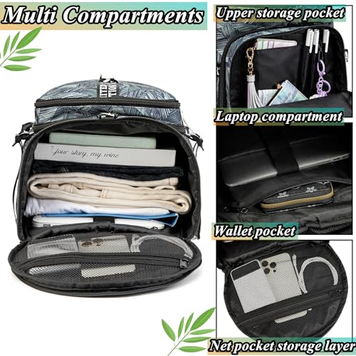 SDTAME Gym Duffel Backpack with Shoe Pocket & Laptop Sleeve - color: Silver