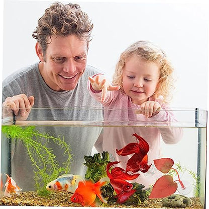 SUPVOX 2pcs Betta Fish Leaf Hammock Pad for Aquarium Betta Resting Bed Cups for Comfort and Spawning Simulation
