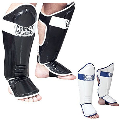Combat Sports MMA Kickboxing Shin Guards - size: X-Large