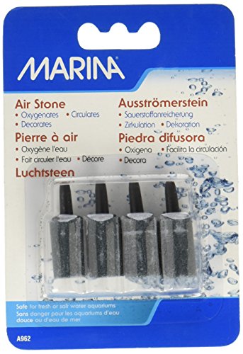 Marina Elite 1 Cylinder Air Stone (4 Pack) - size: 4 per Pack