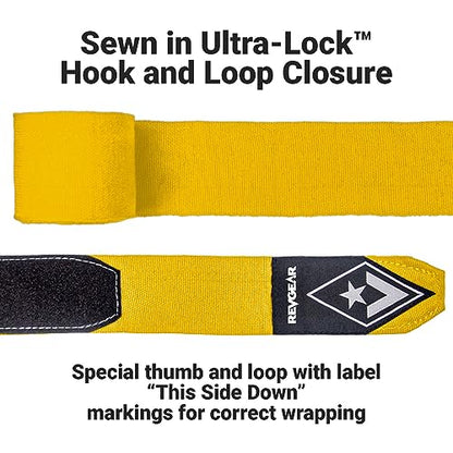 Revgear Elastic Handwraps - color: Yellow