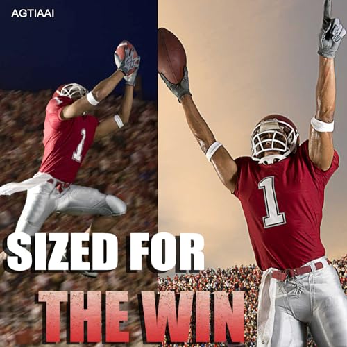 Cotton White Football Towel Quarterback - Hand Towels with Hook and Loop Closure - Versatile Sports Towels for Softball, Gym, Yoga, Golf - Men, Women, Youth