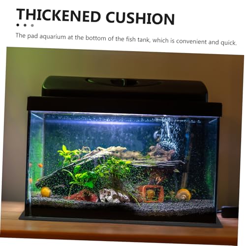 Aquarium Bottom Mat Non Slip Eva Pad for Fish Tank Shockproof and Cuttable Design Durable Wear Resistant Aquarium Base Mat for Heat Retention and Integrity