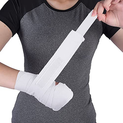 Boxing Hand Wraps Perfect Elastic Stretch Inner Boxing Gloves for Men & Women Boxing Handwraps Bandages Hand Protection Martial Arts Fighting Muay Thai Sanda for Men & Women (Pair) - color: White