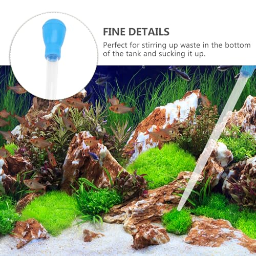 Pipette Dropper Manual Fish Tank Waste for Coral Feeding and Water Changing Fish Tank Cleaning Tool